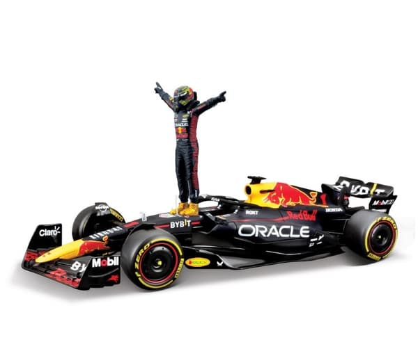F1 Red Bull Racing Rb19 2023 Med Fører Verstappen 1:24 Bburago