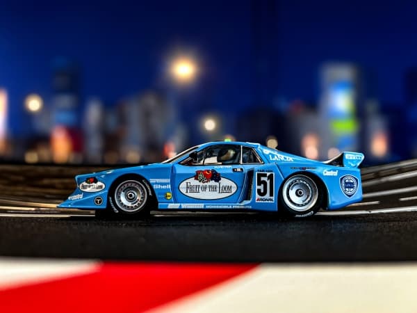 Carrera - Digital 132 Cars - Lancia Beta Montecarlo Turbo Fruit of the Loom. No.51