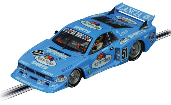 Carrera - Digital 132 Cars - Lancia Beta Montecarlo Turbo Fruit of the Loom. No.51