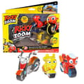 Miniatyrbild 1 av 4: Set med 3 Tomy Ricky Zoom motorcyklar - Leksak för barn från 3 år och uppåt