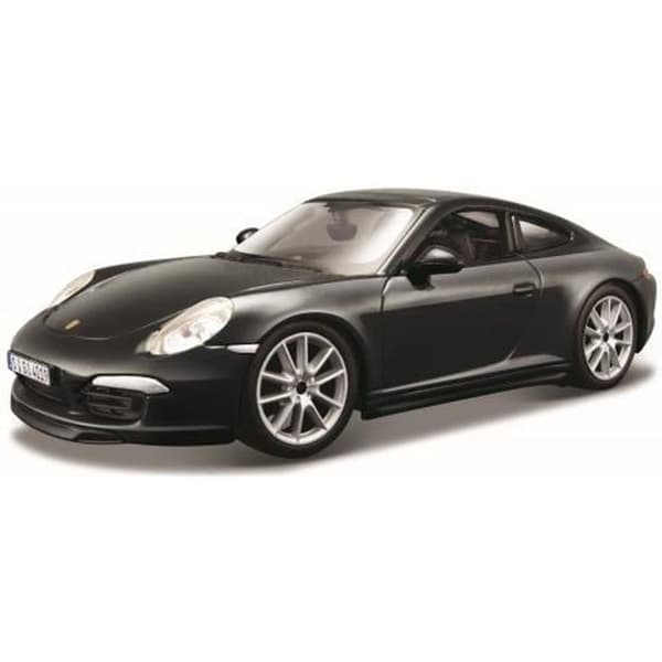 Monterade miniatyrer - Burago - Porsche 911 Carrera - Färg Svart - Skala 1/24 - Blandat