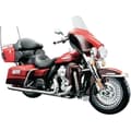 Miniatyrbild 3 av 3: Modellmotorcykel - Maisto - Harley Davidson Electra Glide Ultra - Skala 1/12 - Röd - Inredning