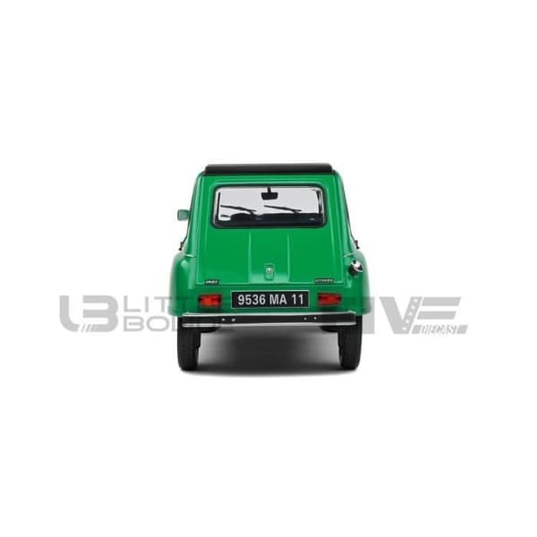 Samlarbil i miniatyr - SOLIDO - CITROEN Dyane 6 - 1976 - Grön - 1/18