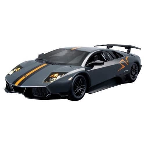 Miniatyrfordon - BBURAGO - Lamborghini Murcielago LP 670-4 SV Kina - 2011 - Skala 1:24 - Grå