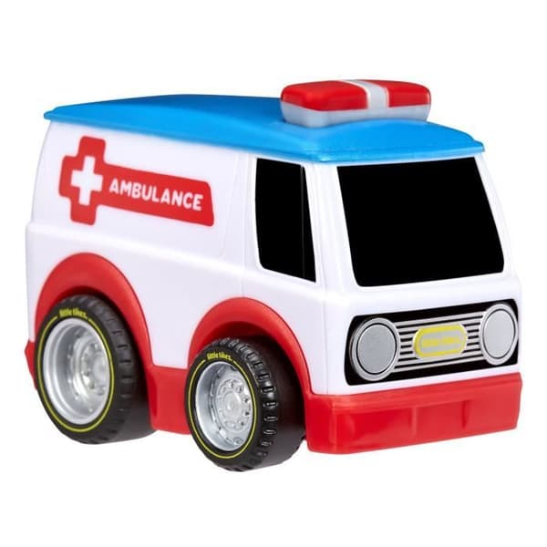 Little Tikes - Crazy Fast Pull Back Car 2-Pack - Rescue Cars