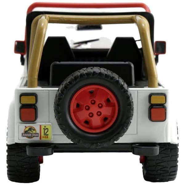 JADA TOYS Jurassic Park 1992 Jeep Wrangler 1:24 modellbil