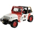 Miniatyrbild 1 av 3: JADA TOYS Jurassic Park 1992 Jeep Wrangler 1:24 modellbil