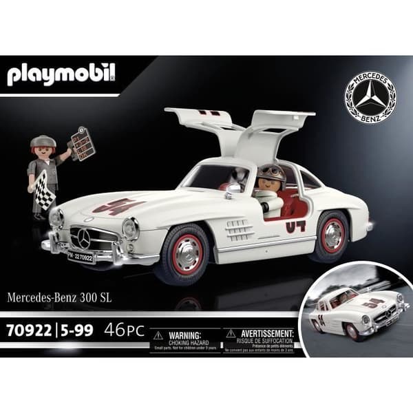 PLAYMOBIL 70922 Mercedes-Benz 300 SL, Klassiska bilar, Vuxen, Samlarbil