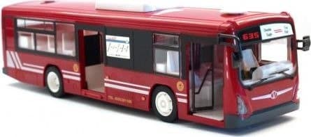 Fjernstyret bybus 1:20 Double Eagle (blå) E635-003
