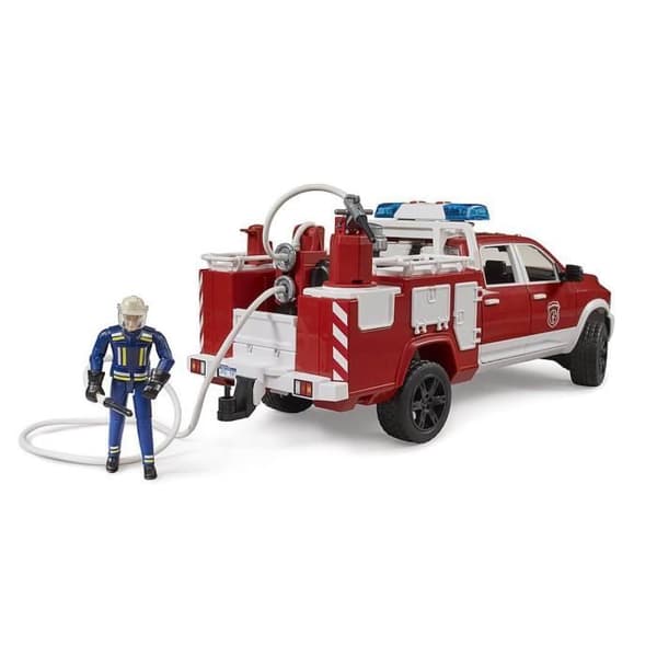 Brandmansinsatsfordon: RAM 2500 med ljud- och ljusmodul Enfärgad