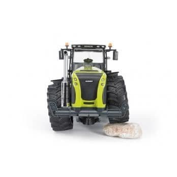 Claas Xerion 5000 Traktor - BRUDER - Leksak för barn från 3 år och uppåt - Öppningsbar huva - Grön