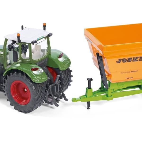 SIKU Fendt 724 Vario traktor - 1/32 skalamodell - Grön och vit - För barn från 3 år och uppåt