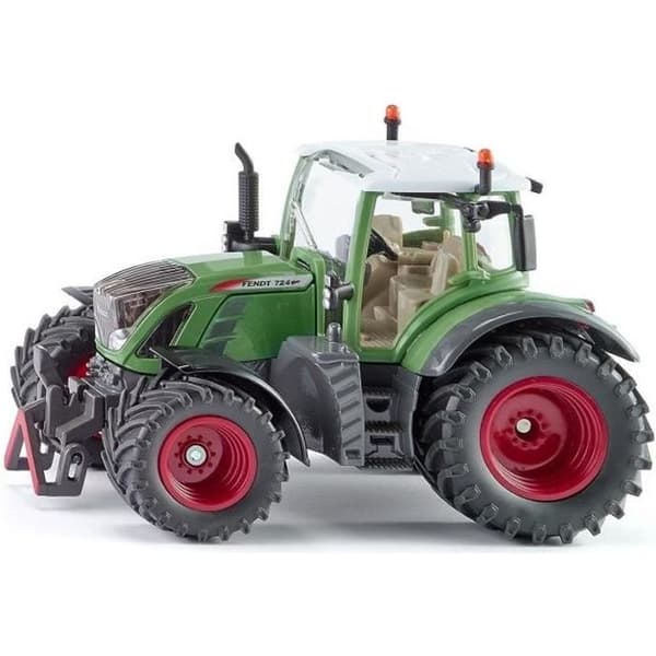 SIKU Fendt 724 Vario traktor - 1/32 skalamodell - Grön och vit - För barn från 3 år och uppåt