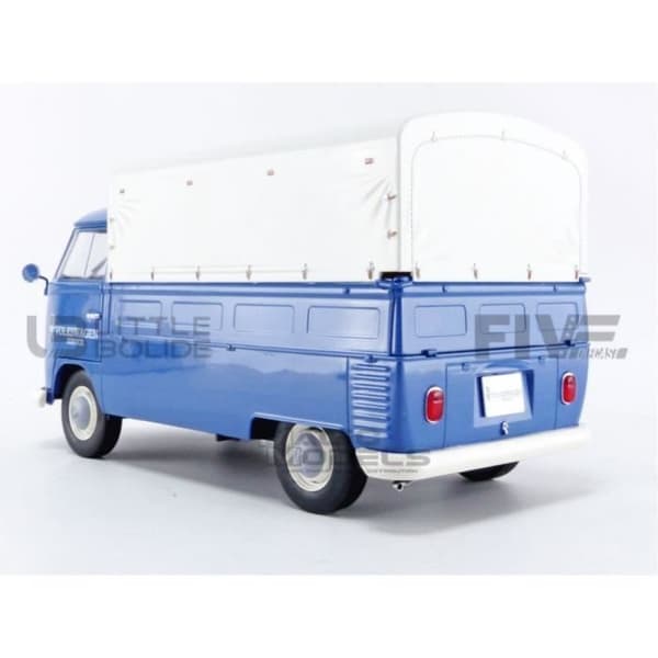 Miniatyrsamlingsbil - SOLIDO 1/18 - VOLKSWAGEN T1 Pick up - 1950 - Vit / Blå - 1806702