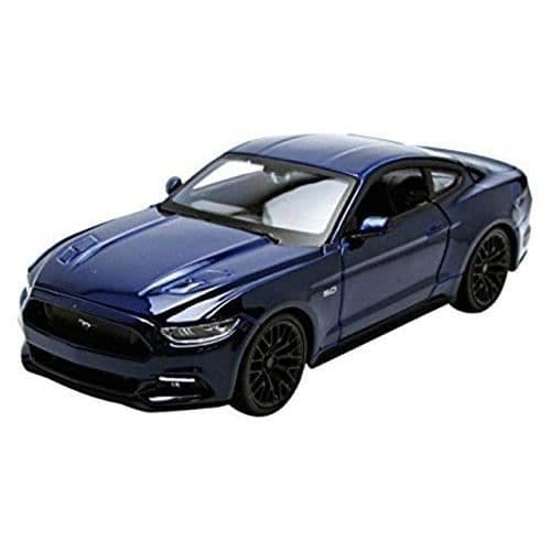 Miniatyrbil - Maisto - Ford Mustang Blå - Metall - 14 år och uppåt - Blandat