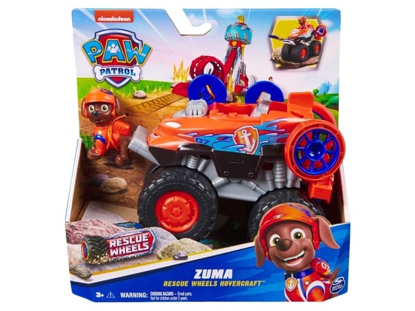 PAW Patrol Rescue Wheels Rubble’s Bulldozer, Monster truck, 3 år, Plast, Flerfarget