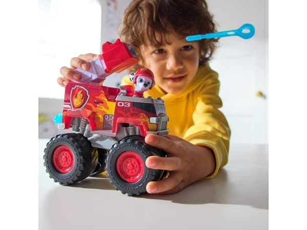 PAW Patrol Rescue Wheels Rubble’s Bulldozer, Monster truck, 3 år, Plast, Flerfarget