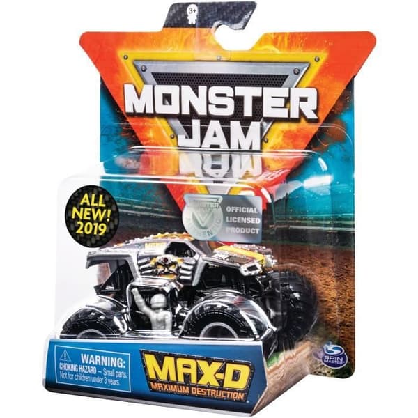 MONSTER JAM - Slumpmässig modell - Skala 1:64