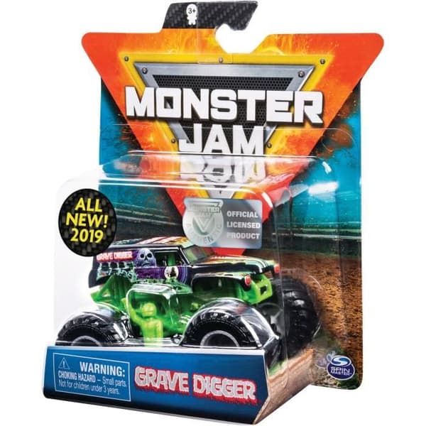 MONSTER JAM - Slumpmässig modell - Skala 1:64