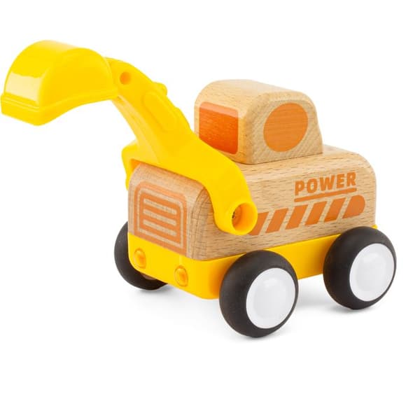Miniatyrfordon - Ulysses - Routoudou - Mini grävmaskin - 16 cm - Ljud- och ljuseffekter