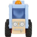 Miniatyrbild 5 av 6: Träleksak - Small Foot - Blå bärgningsbil - Mobil kran - Gummihjul - FSC