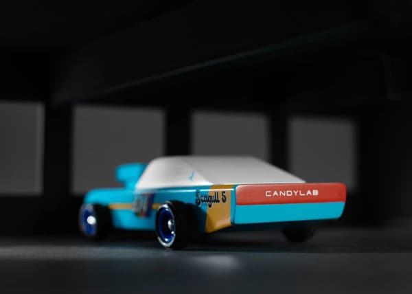 Miniatyrbil - Candylab - Mås 5 - Blå - 3 år - Massivt trä