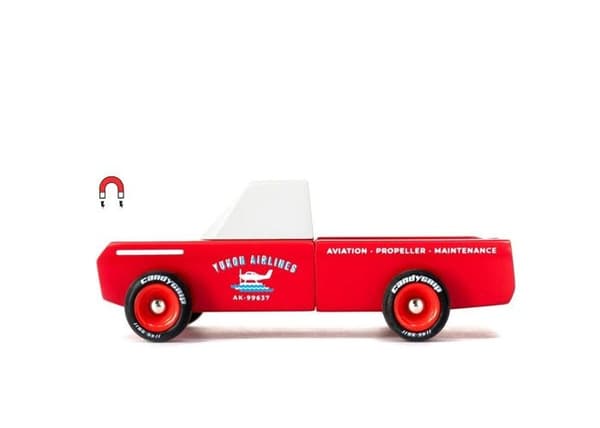 Candylab Toys - Pick-up Longhorn Red - DAM