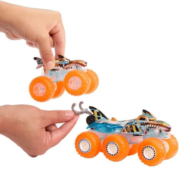 Hot Wheels-Big Truck Monster Trucks Power Smashers-Coffret HYJ29