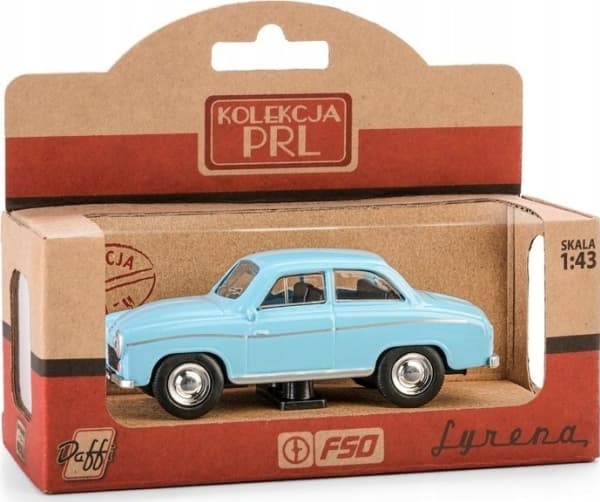 Daffi Vehicle of the Polish People's Republic Syrena 104 - Blå