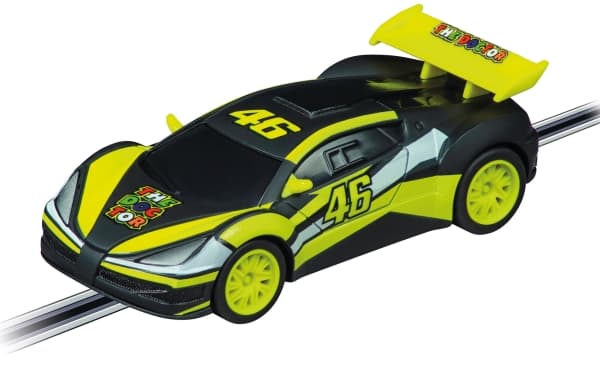 Carrera 20062576, Set med racerbil och racerbana, VR46 Ultimate Racing, 6 år, Flerfärgad