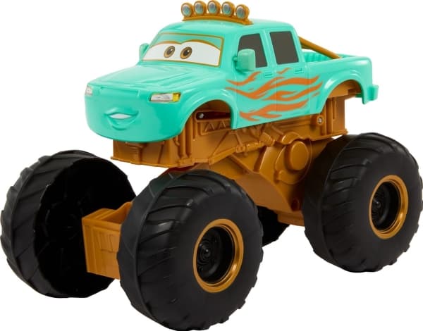 Disney Pixar Cars Disney och Pixars Bilar på väg Circus Stunt Ivy, Monstertruck, 3 År, Plast, Brun, Mintfärgad