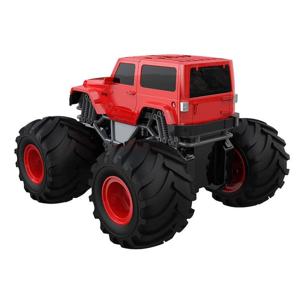 Fjernstyret bil Double Eagle (rød) Jeep (Amfibie) E342-003