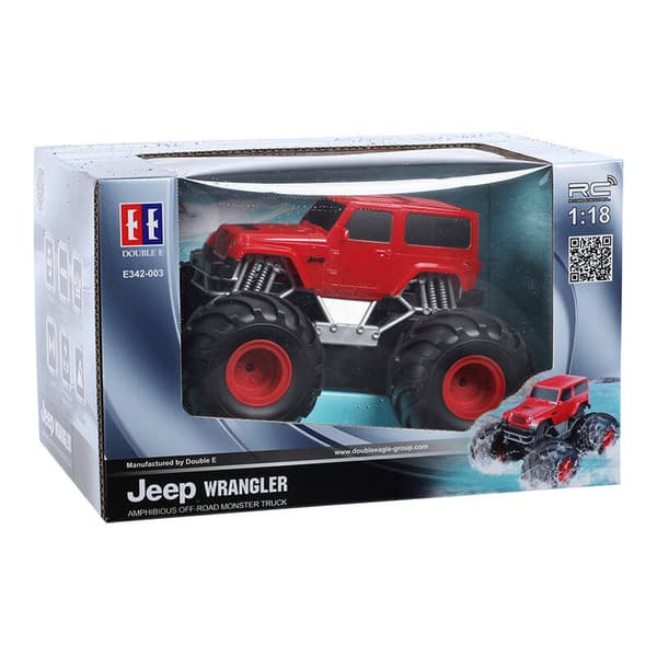 Fjernstyret bil Double Eagle (rød) Jeep (Amfibie) E342-003