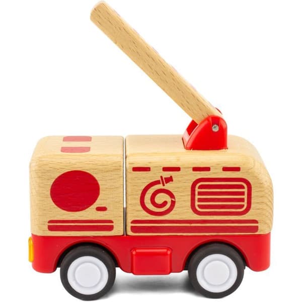 Minifordon - Ulysse - Routoudou - Mini brandbil - 11 cm - Ljud- och ljuseffekter