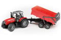 Miniatyrbillede 2 af 2: Bruder Massey Ferguson 7480 med tipvogn (02045)