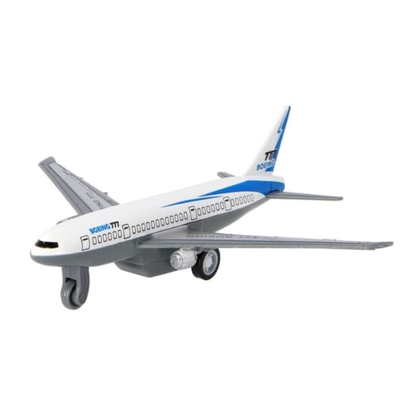 Toi-Toys Pullback Die-Cast Airplane Boeing 777 1:50