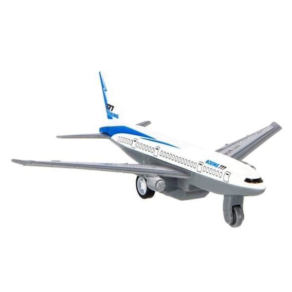 Toi-Toys Pullback Die-Cast Airplane Boeing 777 1:50
