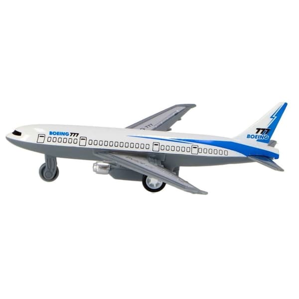 Toi-Toys Pullback Die-Cast Airplane Boeing 777 1:50