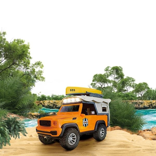 Toi-Toys VehiCool Bil + Kanot + Friktion + Ljus och Ljud