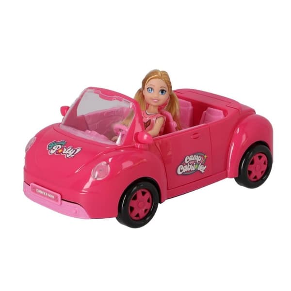 Sjov Cabriolet med Pop Pink