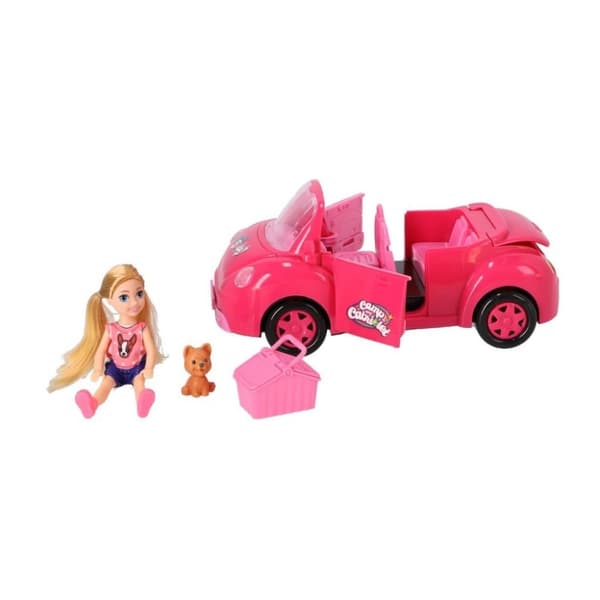 Sjov Cabriolet med Pop Pink