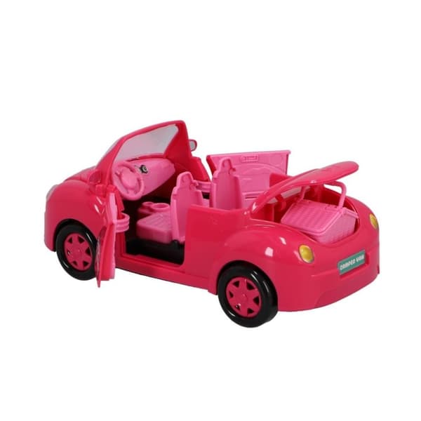 Sjov Cabriolet med Pop Pink