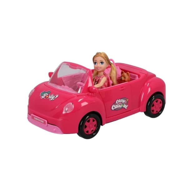 Sjov Cabriolet med Pop Pink