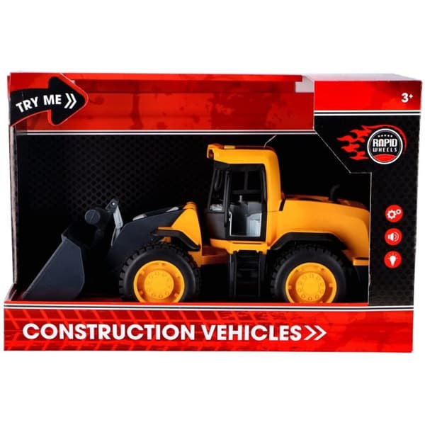 Rapid Wheels Bulldozer + lys og lyd