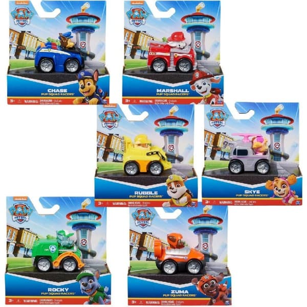 Paw Patrol Pup Squad Racers Assorted