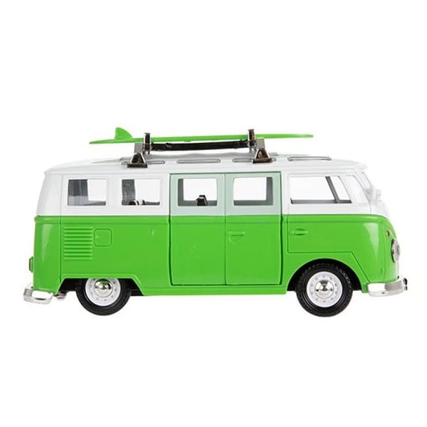 Metall VW Bus + Ljus och Ljud Assorted