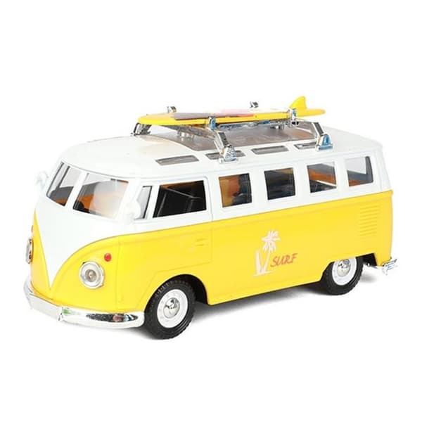Metall VW Bus + Ljus och Ljud Assorted
