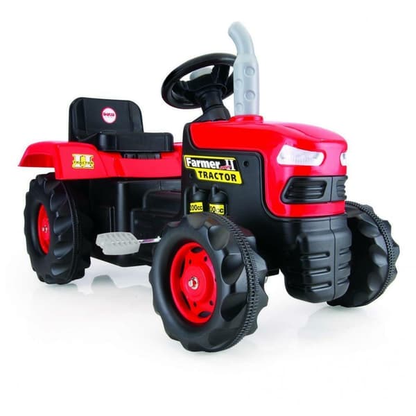 Dolu barntraktor pedalmanövrerad