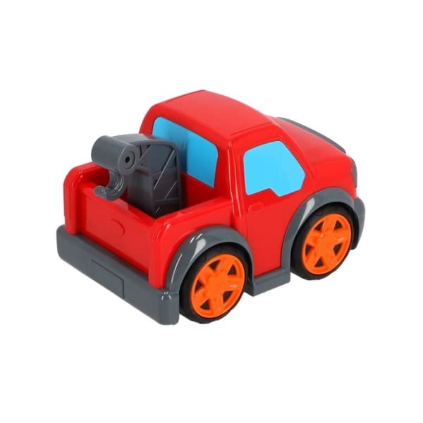 Kiddygo Busy Truck + Lys og Lyd Rød