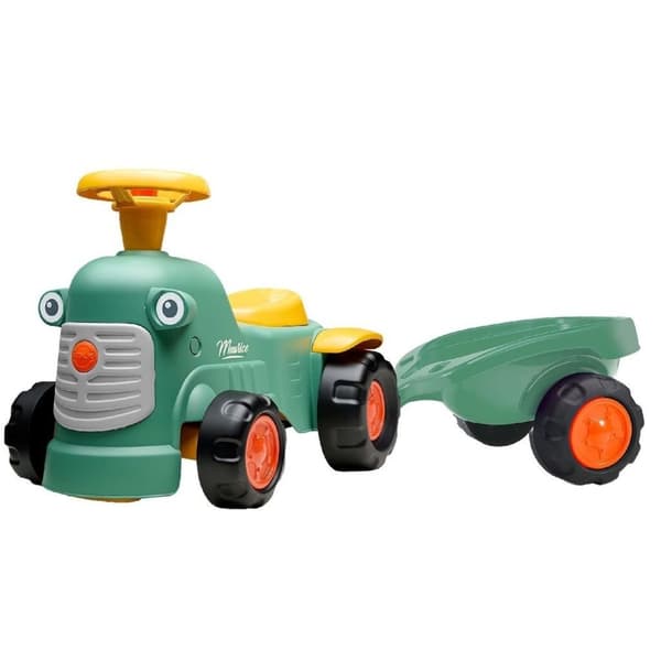 Falk Maurice Walking Tractor Set Grön/Gul